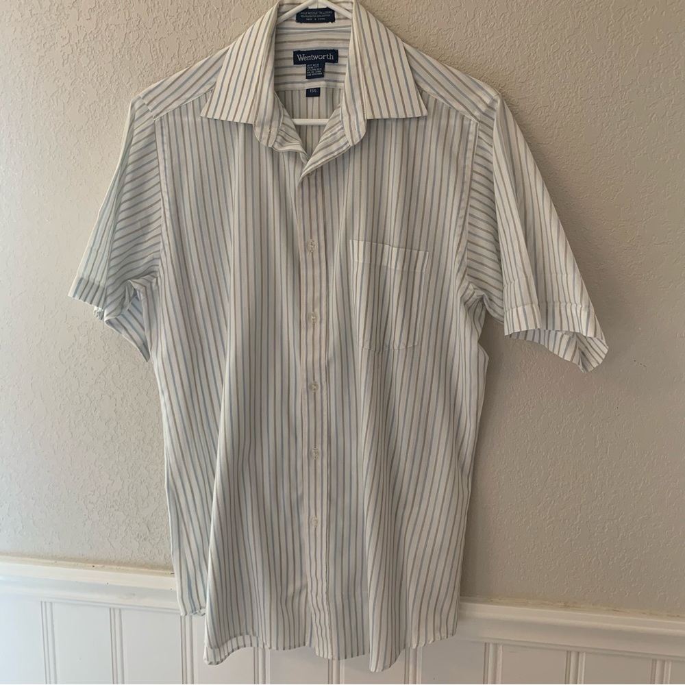 Wentworth short sleeve button down casual shirt